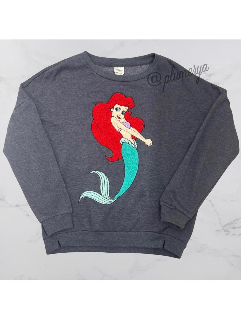 Disney The Little Mermaid Ariel Kidcore Princess Sweater Sweatshirt Size S